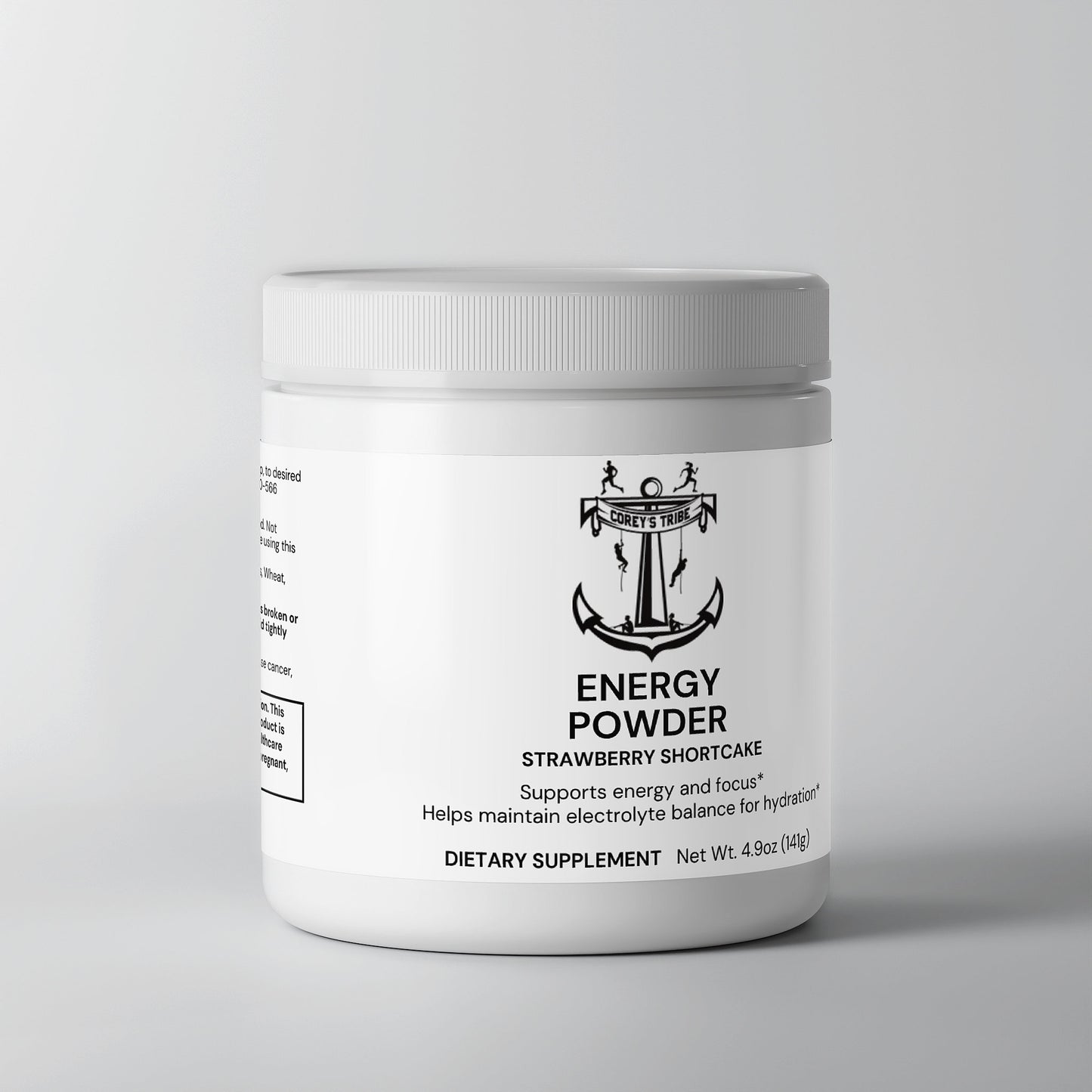 Energy Powder (Strawberry Shortcake)